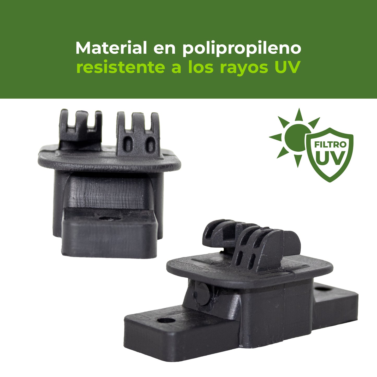 Aislador para Cerca Viva – paquete 50 unidades | Insumos y Semillas del Caribe