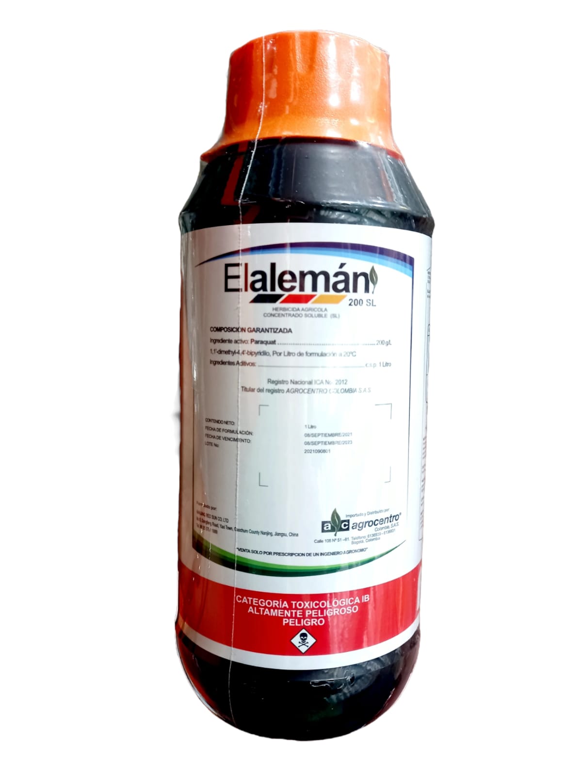 PARAQUAT EL ALEMAN X 1 LT