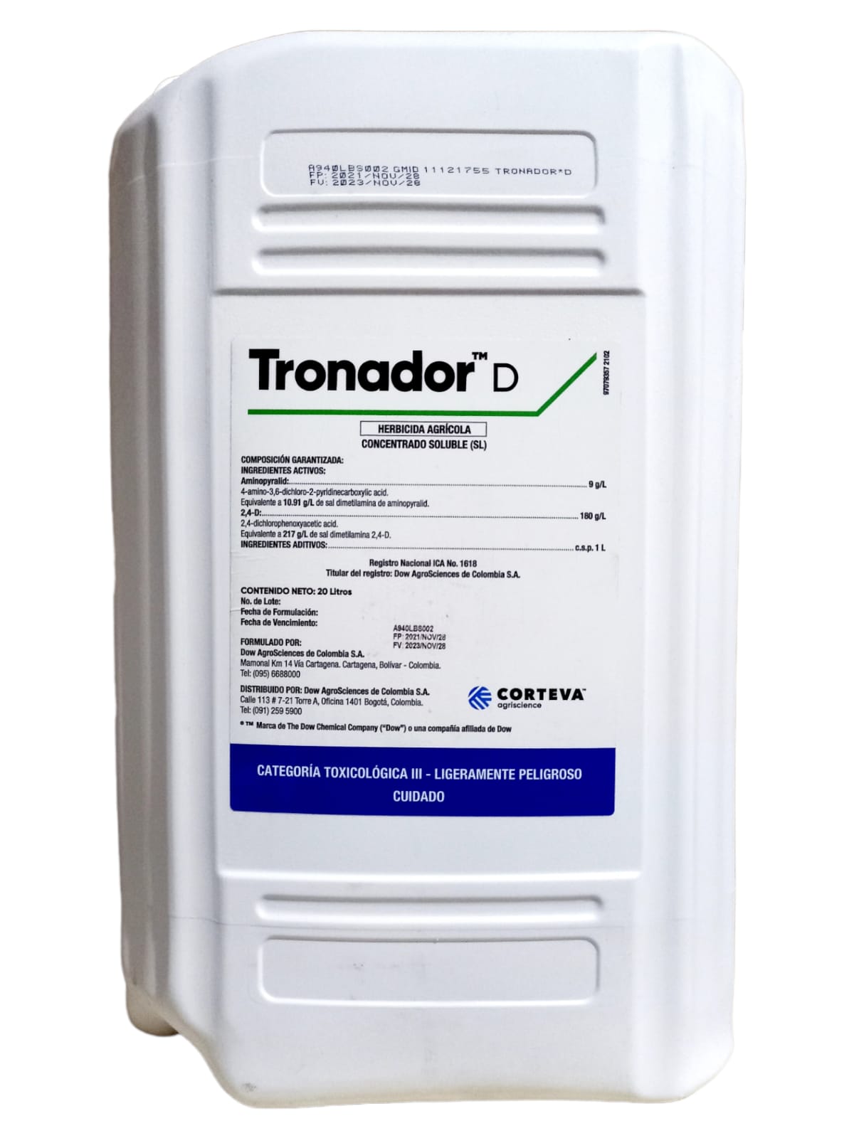TRONADOR™️ D 20 lts.