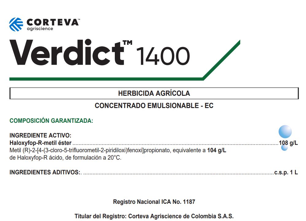 Verdict™ 1400 1 Lt.