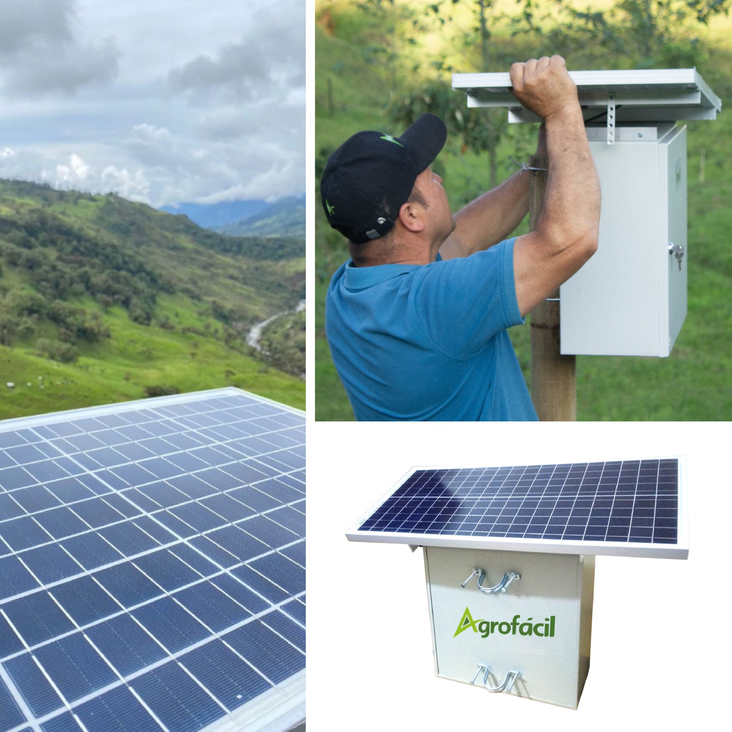 Kit Solar Impulsor 12V Cerca Eléctrica 30 KM