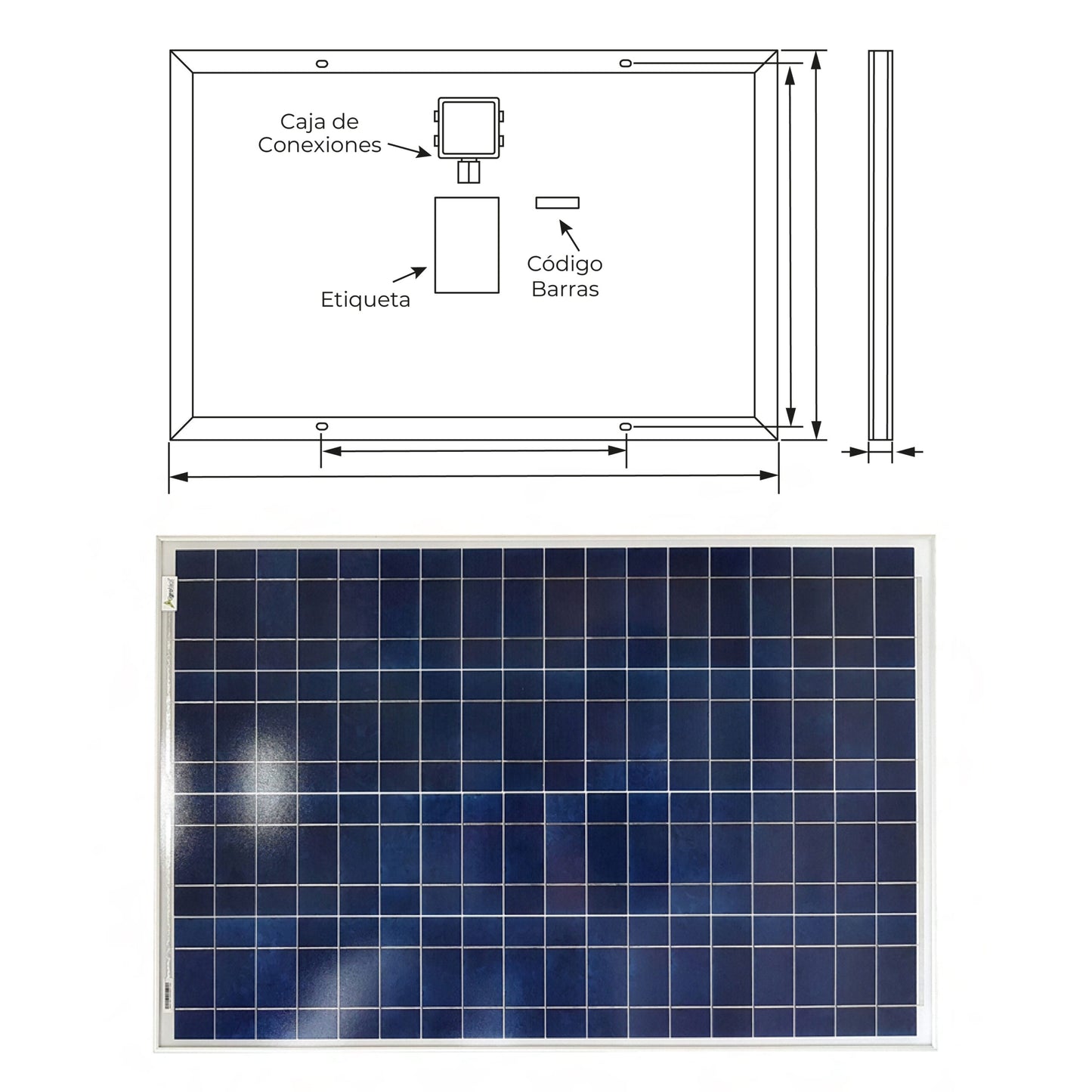 Kit Solar Impulsor 12V Cerca Eléctrica 30 KM