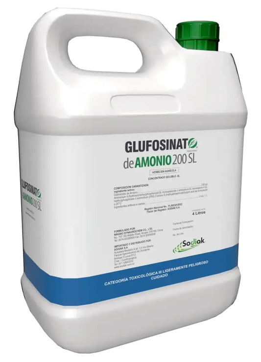 Glufosinato de Amonio® 200 SL 4 Lt