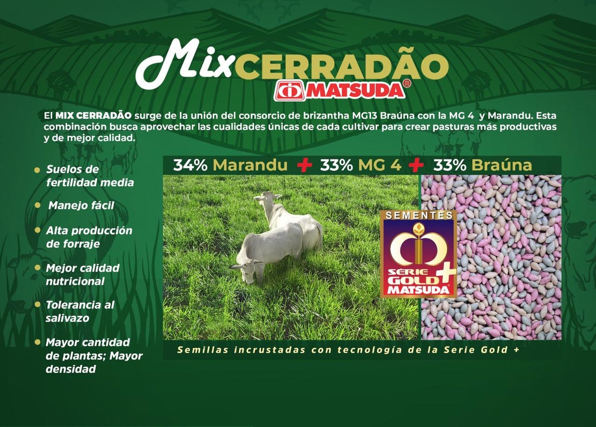 Composición del Mix Cerradão Matsuda