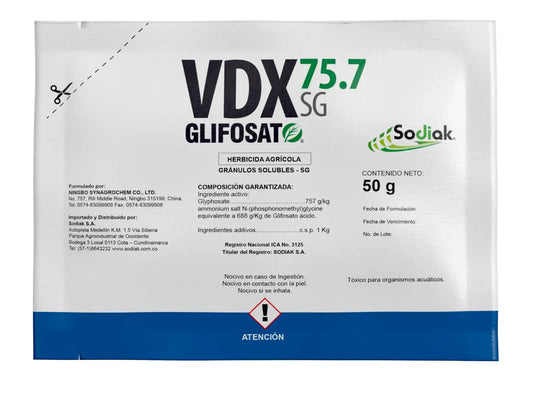 VDX 757 Glifosato SG 25 Sobres